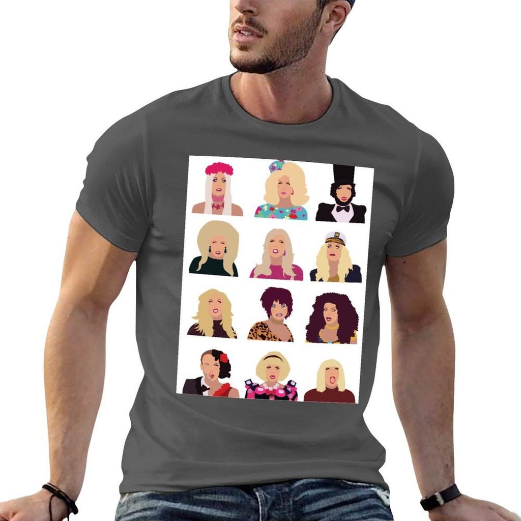 Katya Zamolodchikova  The Faces Of Season 7 Tshirt Big And Tall Short Sleeve Tee