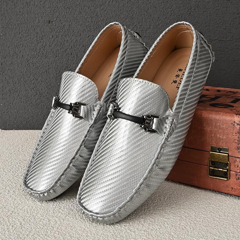 MAEDEF Shoes Business Brand Leather Shoes Fashion Casual Shoes for Men Breathable Loafers Comfortable Men's Wedding Party Shoe