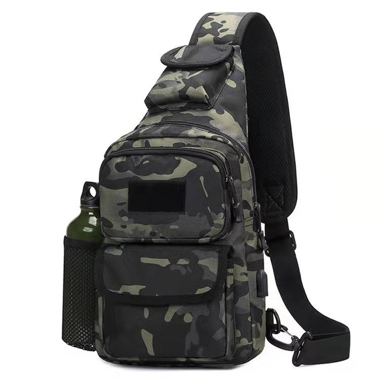 

Men s Camouflage Tactical Crossbody Chest Bag - Multifunctional Outdoor Shoulder Pack