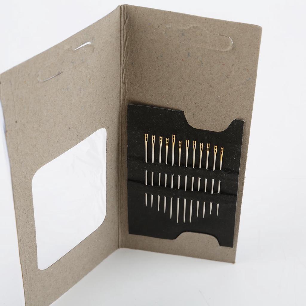 12Pcs/set Double Swallow Gold Tail Hand Sewing Needle Handmade Supplies
