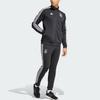 Adidas Germany Dna Sweat Pants Three Stripe Color Block Tapered Football Knit Sports Pants Men Pants Black IT9763