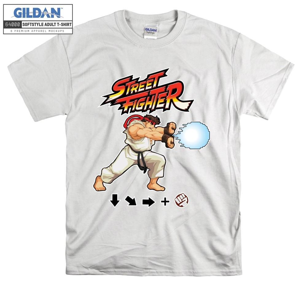 

Street Fighter T-shirt Video Game Player T shirt Men Women Unisex Tshirt 3943 3XL