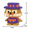 Disney Anime Princess Building Blocks Stitch Mickey Mouse mini Action toy Figures Blocks Toys Bricks Assemble Toys Kids Gifts