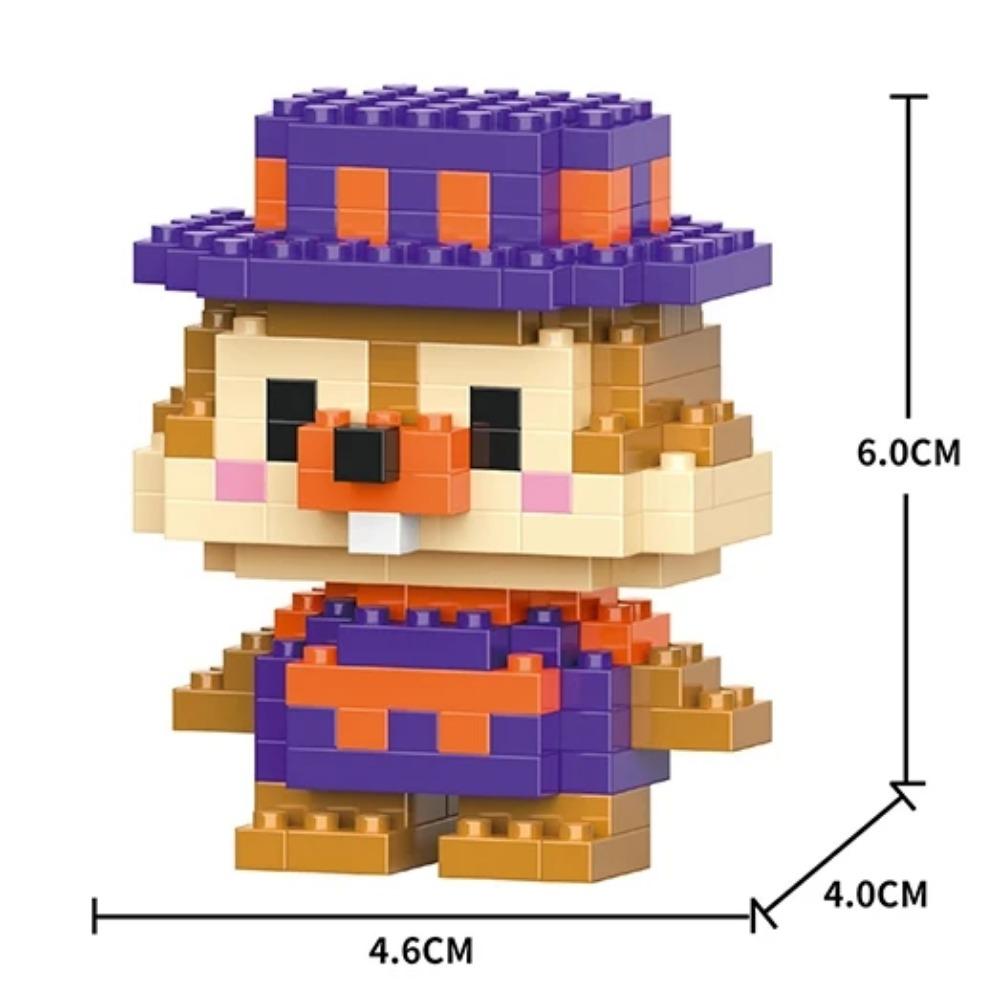 Disney Anime Princess Building Blocks Stitch Mickey Mouse mini Action toy Figures Blocks Toys Bricks Assemble Toys Kids Gifts