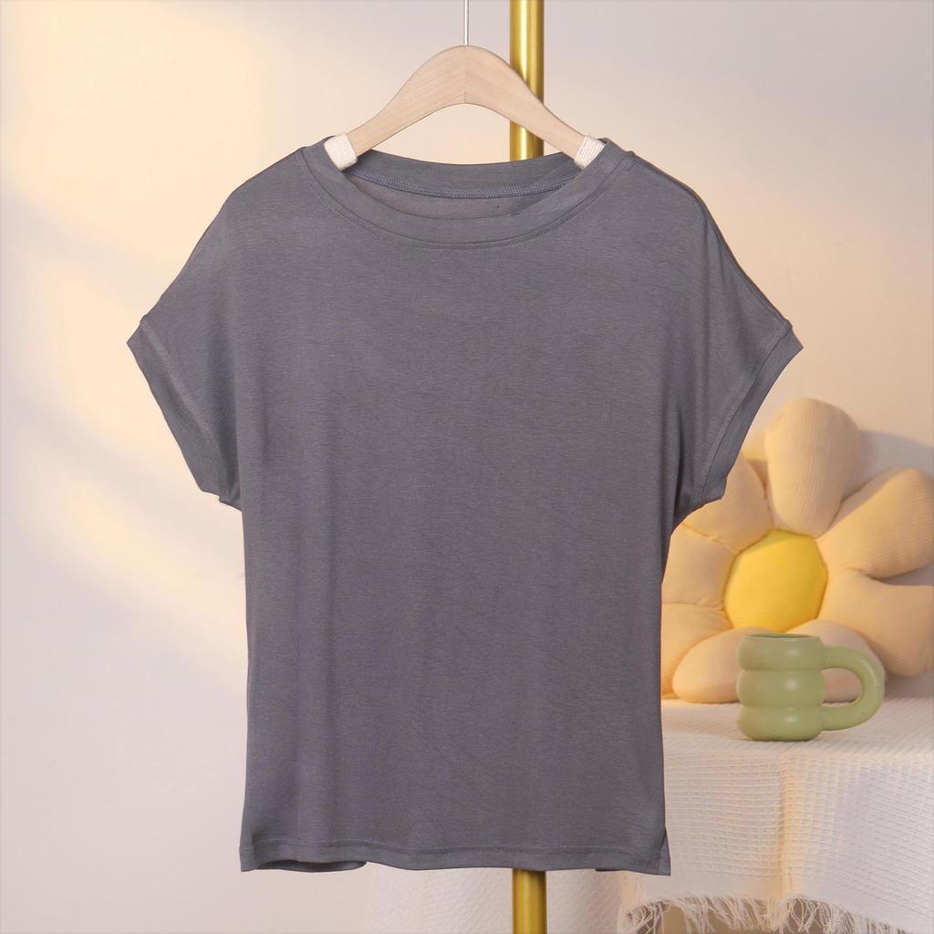 Casual Plus Size Womens T Shirt With Modal Fabric For Commuting Comfort