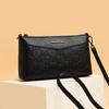 Small Bag Women's Bag 2025 New Mini Clutch Bag Shoulder Bag Textured Soft Leather Middle-aged Mother Bag Messenger Bag
