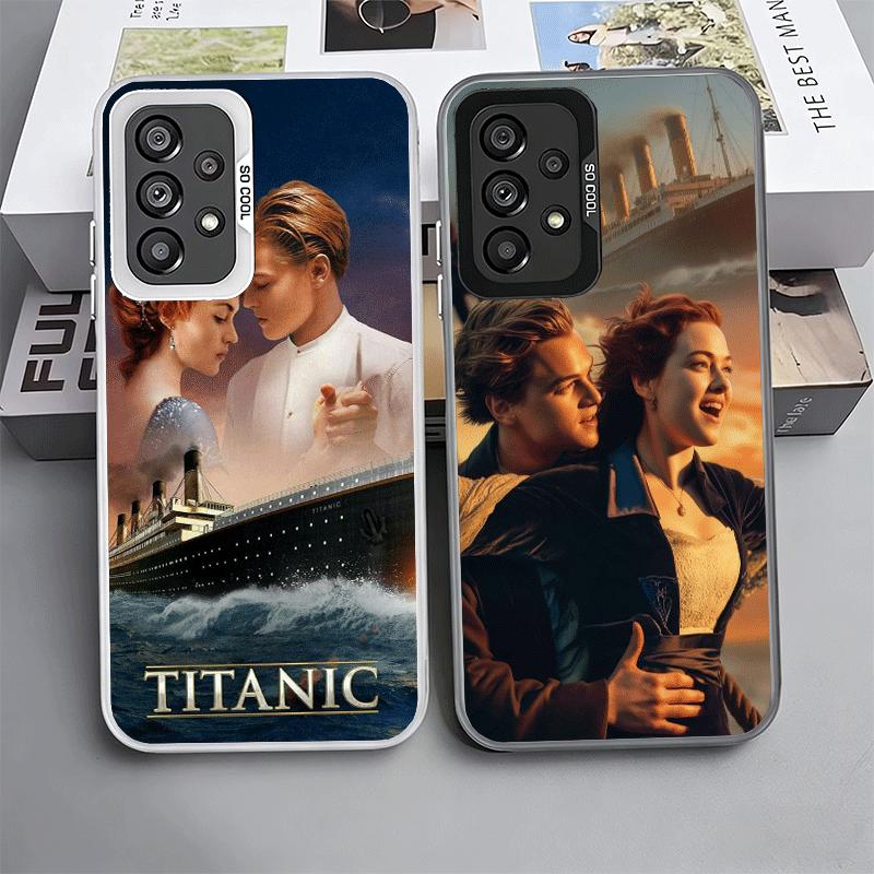 Titanic Movie Rose Jack Soft Phone Case for Samsung A17 A16 A15 A14 A13 A57 A56 A55 A54 A53 A37 A36 A35 A34 A33 A26 A25 A24 A23