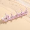 1 Set Lotus Laser Aurora Ice Clear Magnetic Nail Tip Display Stand For Manicure Press-On Nail Training Acrylic Showing Shelves