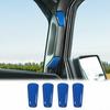 Inner A/B Pillar Grab Handle Decor Cover Trim For Jeep Wrangler JL JT 2018+ Blue