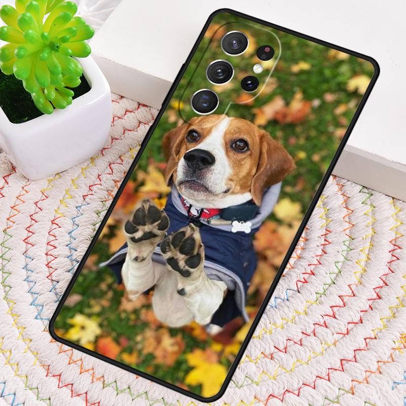 Beagle Puppy Dog print Phone Case for Samsung Galaxy note 10 pro S26 Ultra S23 S24 FE S25 S21 S22 PLUS shockproof Cove