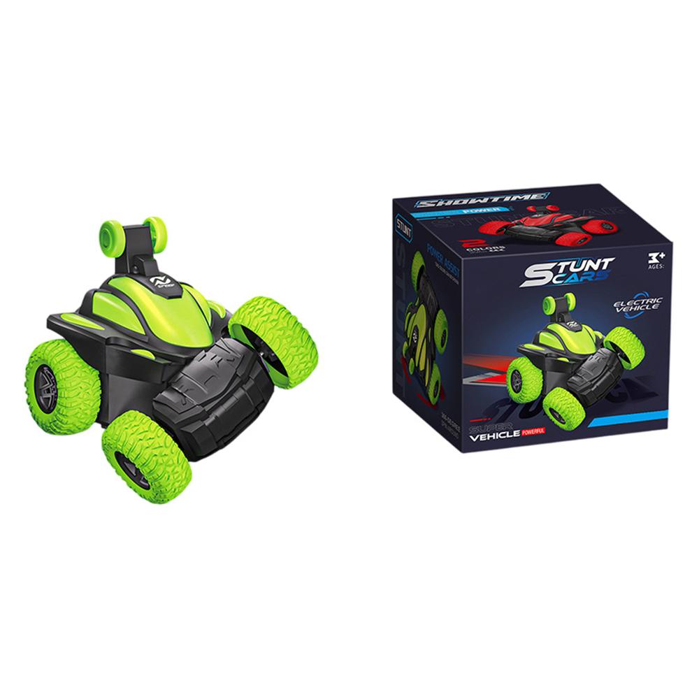 360 Degree Rotation Stunt Car with Light and Sound Electric Vehicle Toy for Children B