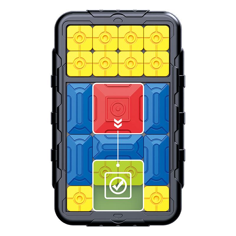 Smart Huarong Dao Sliding Puzzle: Magnetic Logic Game for Kids & Adults – Educational & Fun!