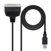 NANO CABLE Nanocable Printer Converter Cable 10.03.0001/ Usb Male - Cn36 Male/ 1.5m/ Black