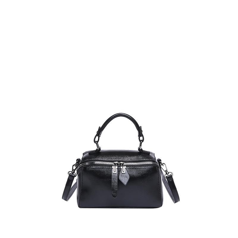 Повседневная и простая ручная сумка-подушка в корейском стиле, женская сумка-кроссбоди для поездок на работу чёрный