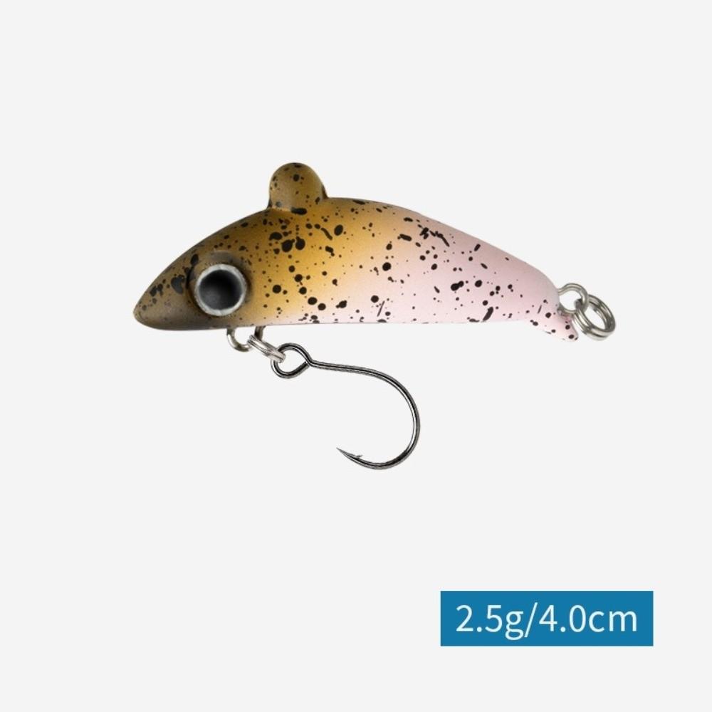 2.5g Weight Hard Bait Fishing Lure Single Hook Full Water Layer Lure Bionic Hard Bait For Trout