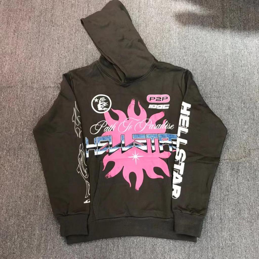 24FW Amerikanischer Retro Hellstar Studios Unisex Hoodie & Jogginghose