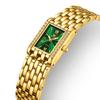 Womens Watches Top Brand Luxury Green Diamond Dial Quartz Watch for Women Waterproof Fashion Wristwatches Relogio Feminino