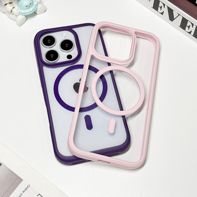 New Phone Case for Apple 17pro Transparent Case PC Anti Yellow and Anti Drop Hard Case for IPhone Phone Case Ins Style