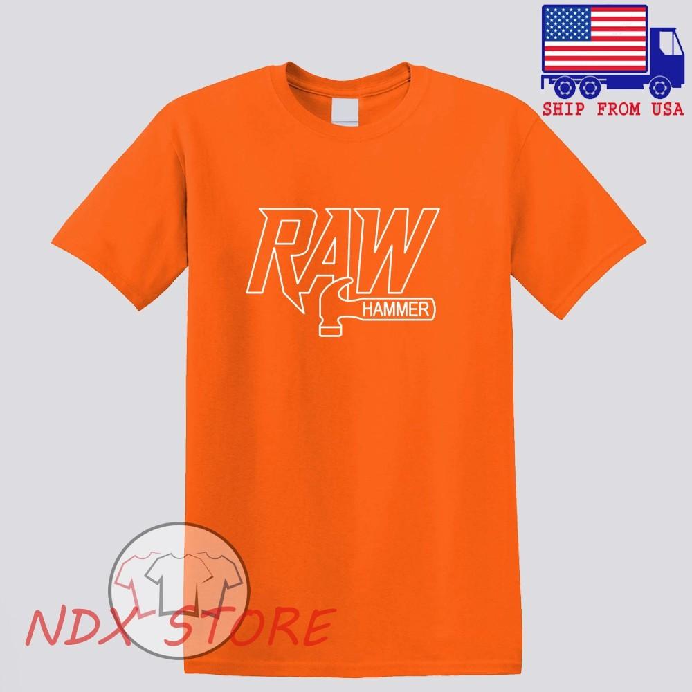 Hammer Bowling Men#039;s Orange Size S5XL Unisex T-Shirt S