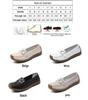 2024 Dam Casual Mjuka Loafers - Bekväma, Platta, Plusstorlek, Mjuk Sula & Ovandel, Ideala för Mamma.