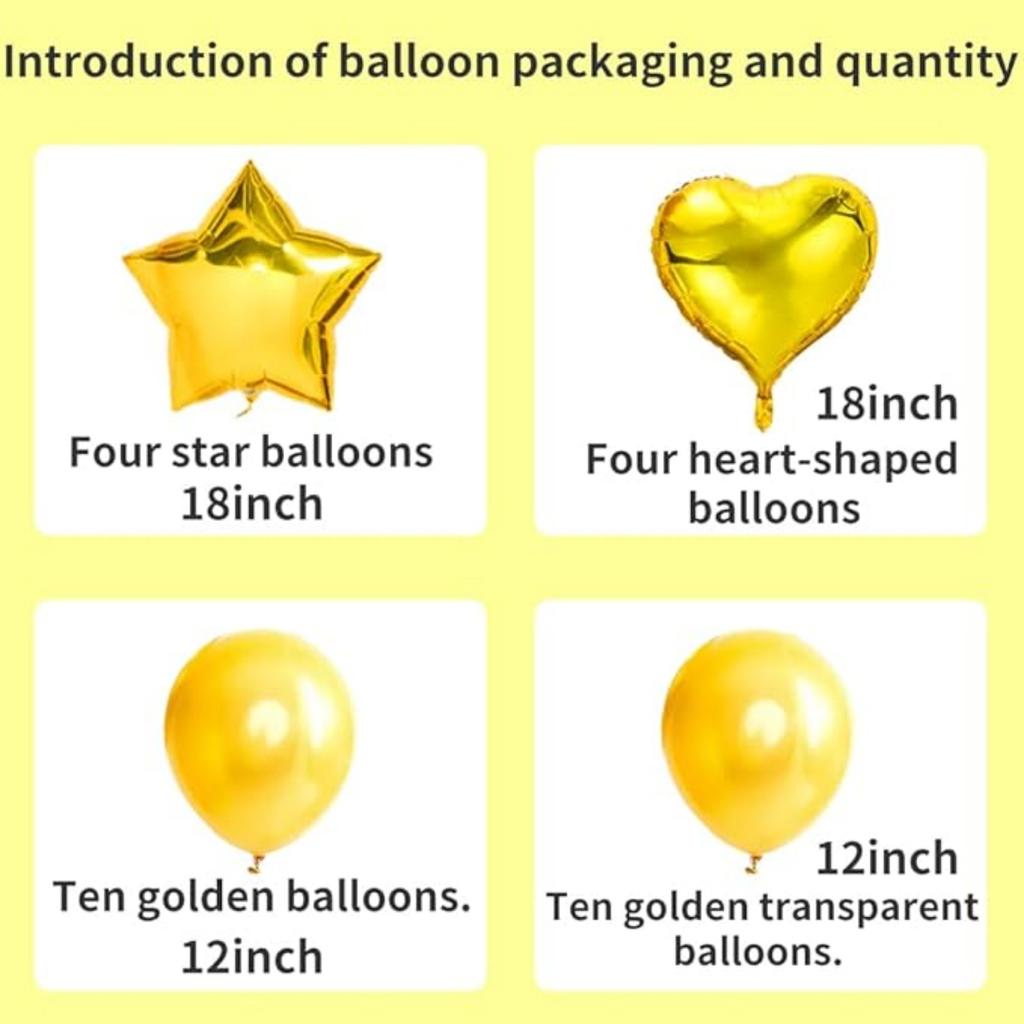 28 szt. Balon Dekoracje na przyjęcie urodzinowe Balony z konfetti Balony foliowe w kształcie gwiazdy i serca 18" Dekoracje ślubne Balony helowe Dziewczynka Chłopiec Baby Shower