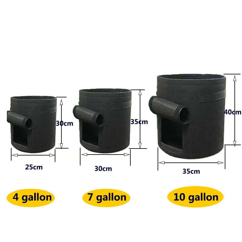 1PCS Flower Planting Growth Bag Potato Carrot Planting Bag Taro Peanut Greenhouse Vegetable Planting Bag