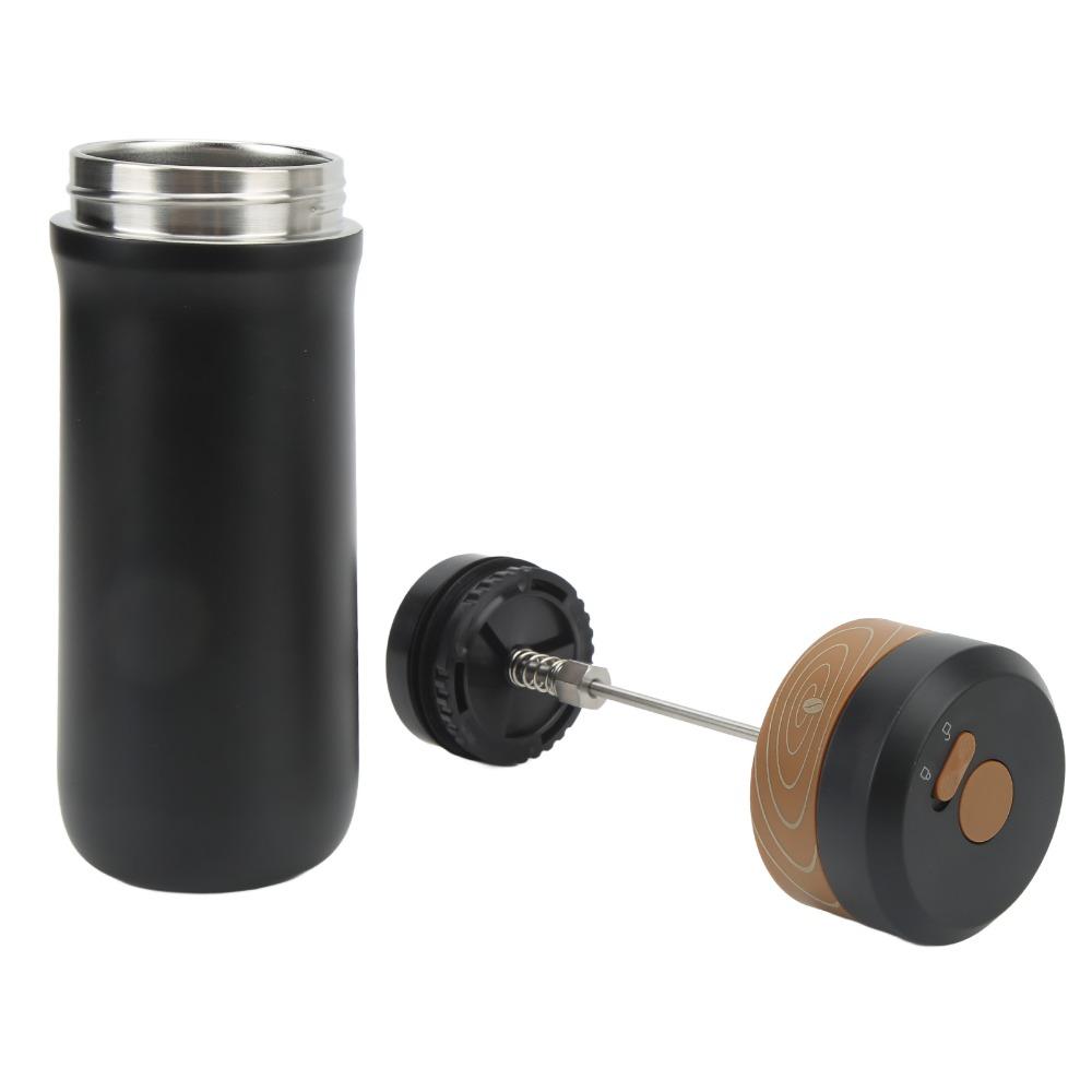 Double Wall French Press Coffee Maker Vacuum Insulated Travel Coffee Maker Hiking