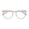 Gucci Optical Glasses [Available Prescriptions] Temple Logo, Acetate Fiber, Round, Glasses, Same Style Gray 50 Dust Bag + Glasses Case (random Color)