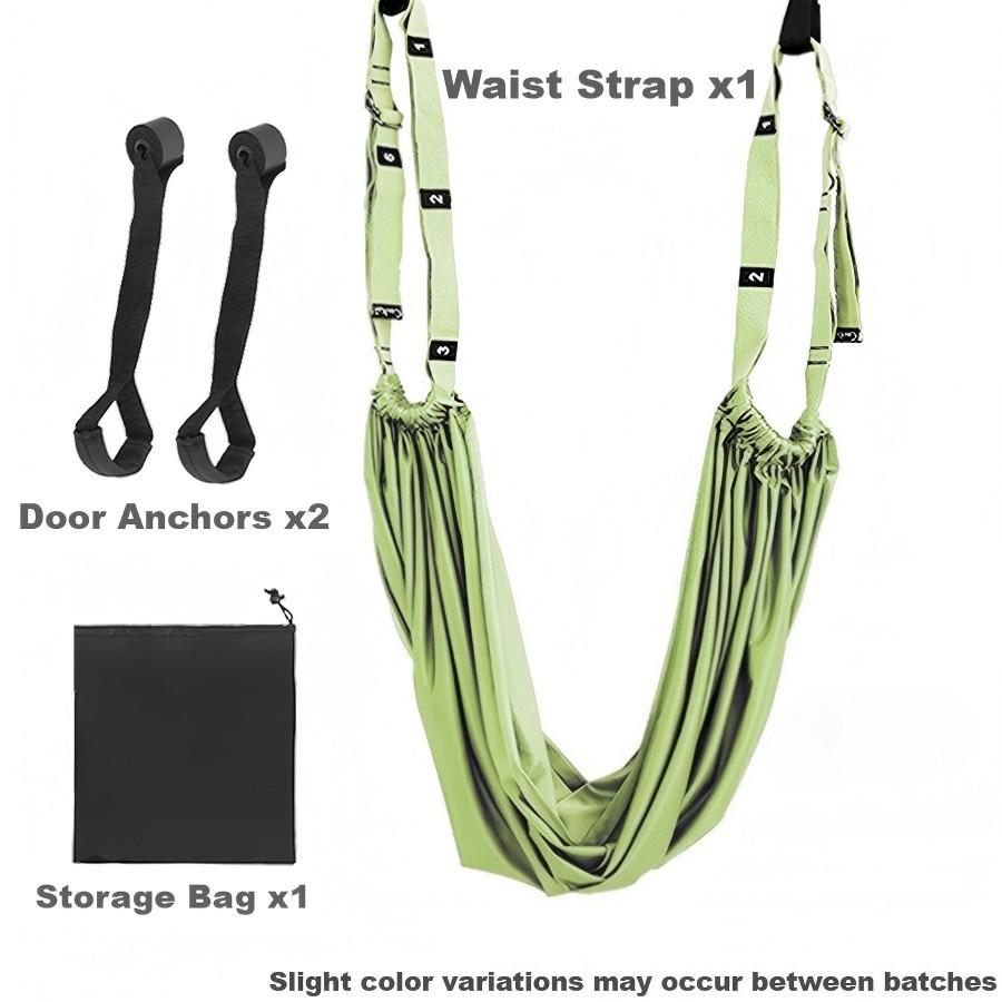 Aerial Yoga Strap for Door Home Fitness Stretching Band for Backbend and Split Training