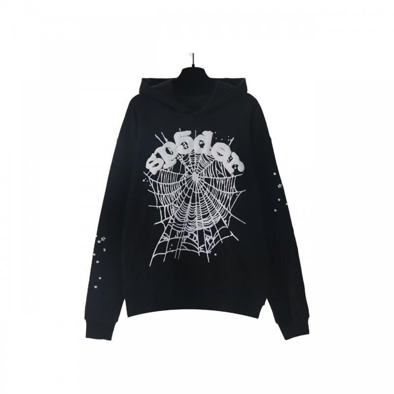 Premium Heavyweight Hooded Sweatshirt With Rhinestone Letter Print Unisex Streetwear Pullover Fall