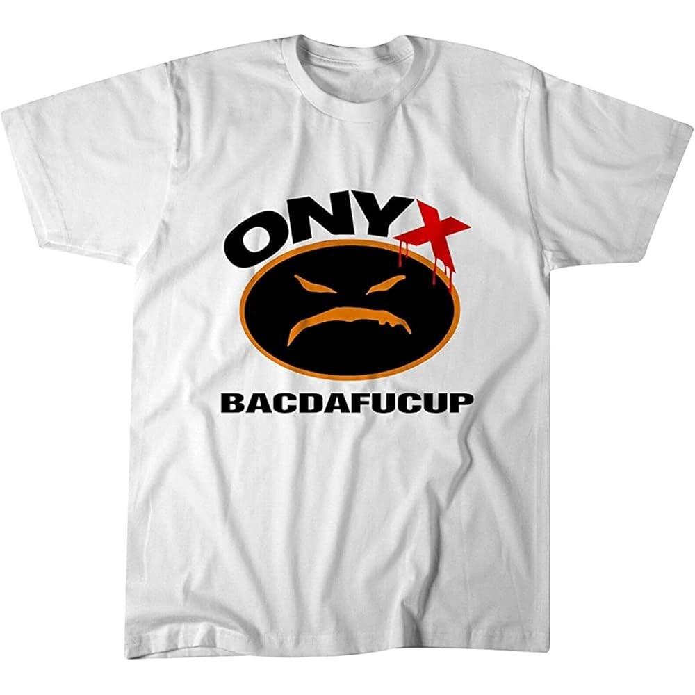 Hot! ONYX Band Hip Hop Rap Music Band Heavy Cotton White S-5XL T Shirt TU625 S