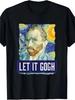 Van Gogh Starry Night T-Shirt Let It Go Art Graphic Tee for Men Women