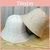 Stylish Summer Ice Silk Bucket Fisherman Hat Women Sunscreen Sun Hat Big Brim Ins Trendy Women's New 2023