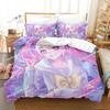 3D Anime Needy Streamer Overload Bedding Set Printed With Pillowcase Bed Duvet Cover Soft Single Double Queen Super King Size
