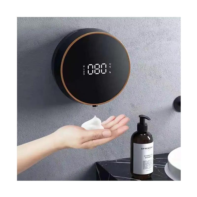 Infrared Sensor Wall Mounted Automatic Foam With Led Display Soap Dispenser