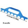 Beehive Brood Frame Rake - Plastic Card Strip for Honey Bee Beekeeping, 3 Colors, Fits 9 or 10 Frames