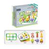 Kids Animal Matching Game Montessori Space Logical Training Imagination Board Thinking Challenge Intellectual Sensory Parish Toy