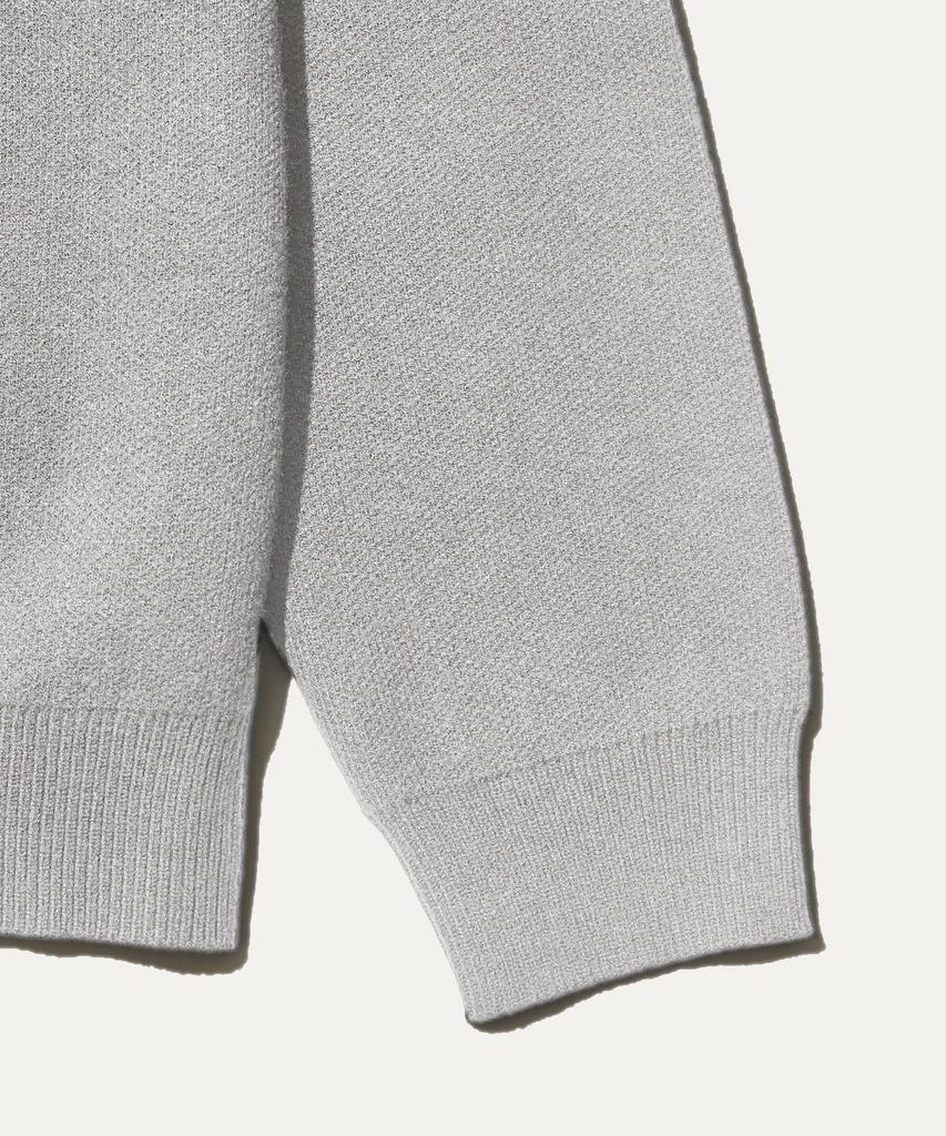 MAYOL Women'S Yuppie Knit Hooded Pullover_Melange Gray