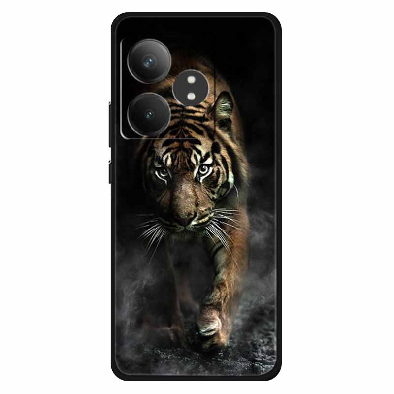 Funda For Realme GT 6T / GT 6 Cases Silicone Planet Painted TPU Soft Phone Back Cover For RMX3853 Protective Coque RMX3851  GT 6