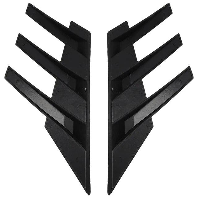 Rear Windshield Side Spoiler For CHANGAN UNI-V Window Louvers Exterior Decorative Rear Wing Carbon Paint Accessories