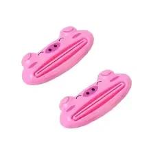 2/4/5pcs Cute Animal Multifunction Squeezer Toothpaste Squeezer Home Commodity Bathroom Tube Cartoon Toothpaste Dispenser