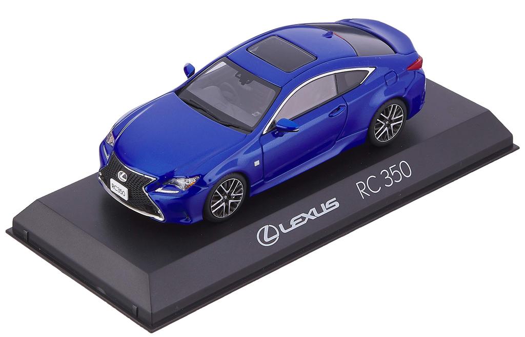 Kyosho Original Scale Lexus RC 350 F Sport Heat Blue CL Finished Product 1/43