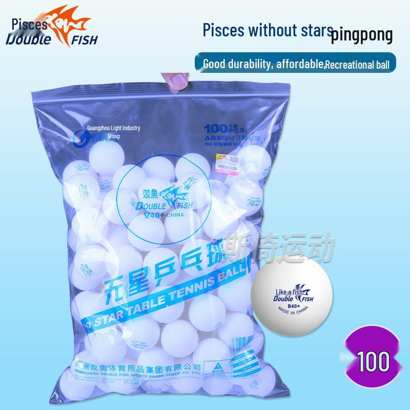 100-Pack Durable One Star Training Ping Pong Balls for Professional Use