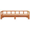 Daybed without Mattress Wax Brown 80 x 200 cm Solid Pine Wood