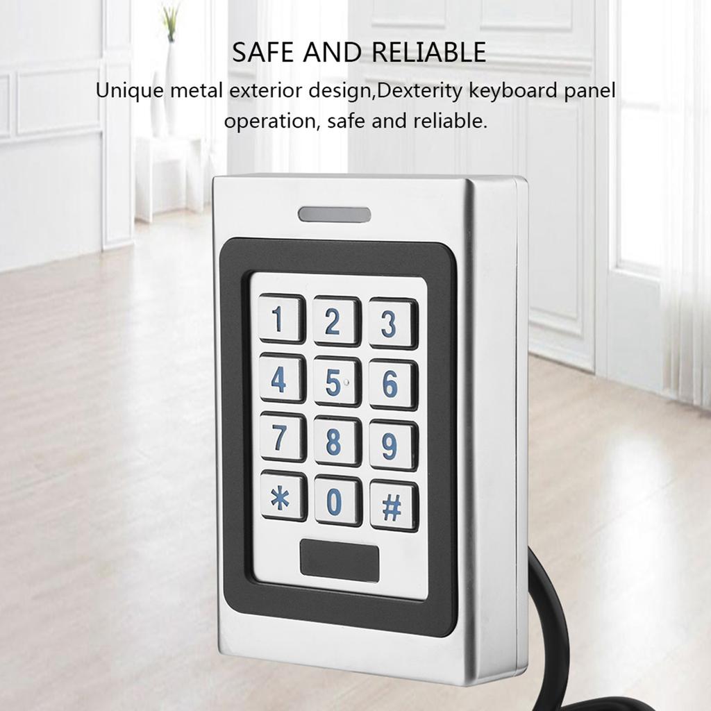 IP67 RFID Card Door Access Controller Keypad Security Door Access Control System