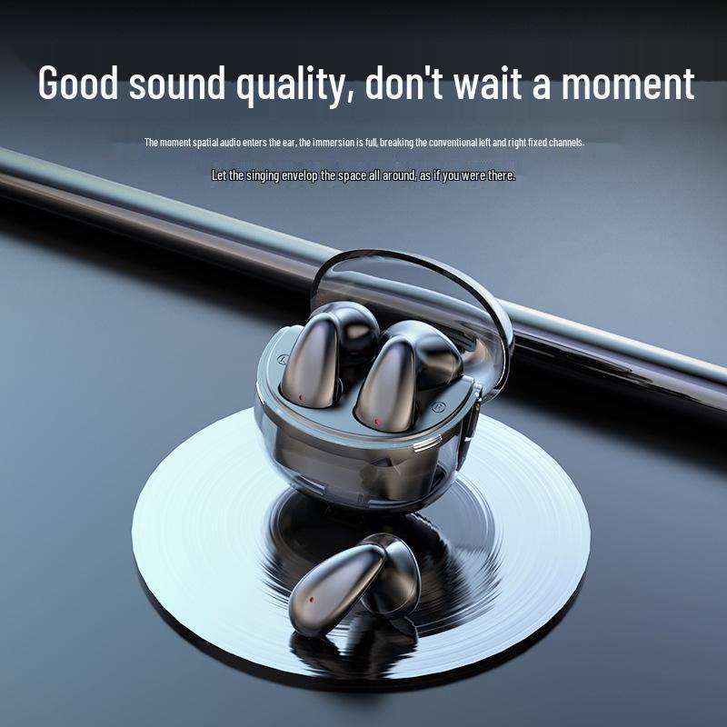 Wireless Bluetooth Headset: Semi-In-Ear, Long Battery, High-Quality Sound, Comfortable Fit, Active Noise Cancellation