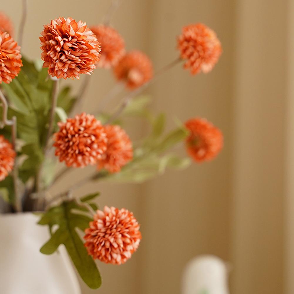 Artificial Hydrangea Flowers Silk Dandelion Bouquet