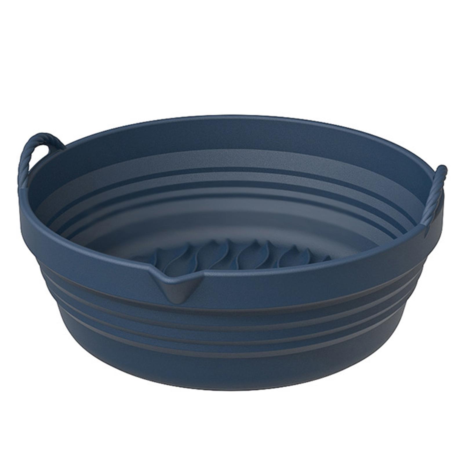 Силиконовый коврик для аэрофритюрницы, термостойкий, складной, антипригарный, силиконовый коврик для аэрофритюрницы, для домашнего использования