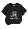 Kids Boys Girls Crew Neck Short Sleeve 100% Cotton T-Shirt,