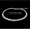 3pcs/set Rhinestone Crystal Choker Necklace Earrings and Bracelet Wedding Jewelry Sets Jewelry Sets for Women 2023